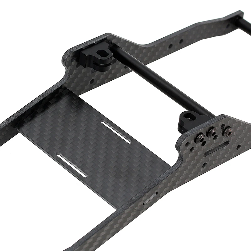 INJORA LCG Carbon Fiber Chassis Kit for 1/10 Axial SCX10 & SCX10 II - Image 13