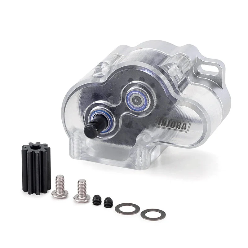INJORA LCG Carbon Fiber Chassis Kit for 1/10 Axial SCX10 & SCX10 II - Image 23