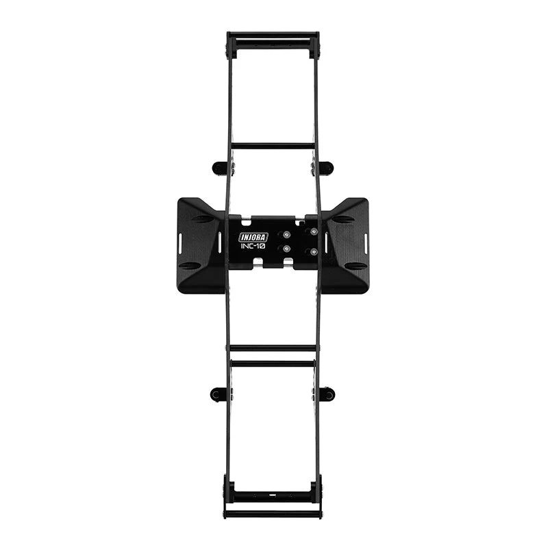 INJORA Center Mounted Transmission LCG Carbon Fiber Chassis Kit for 1/10 RC Crawlers (INC-10C) - Image 11