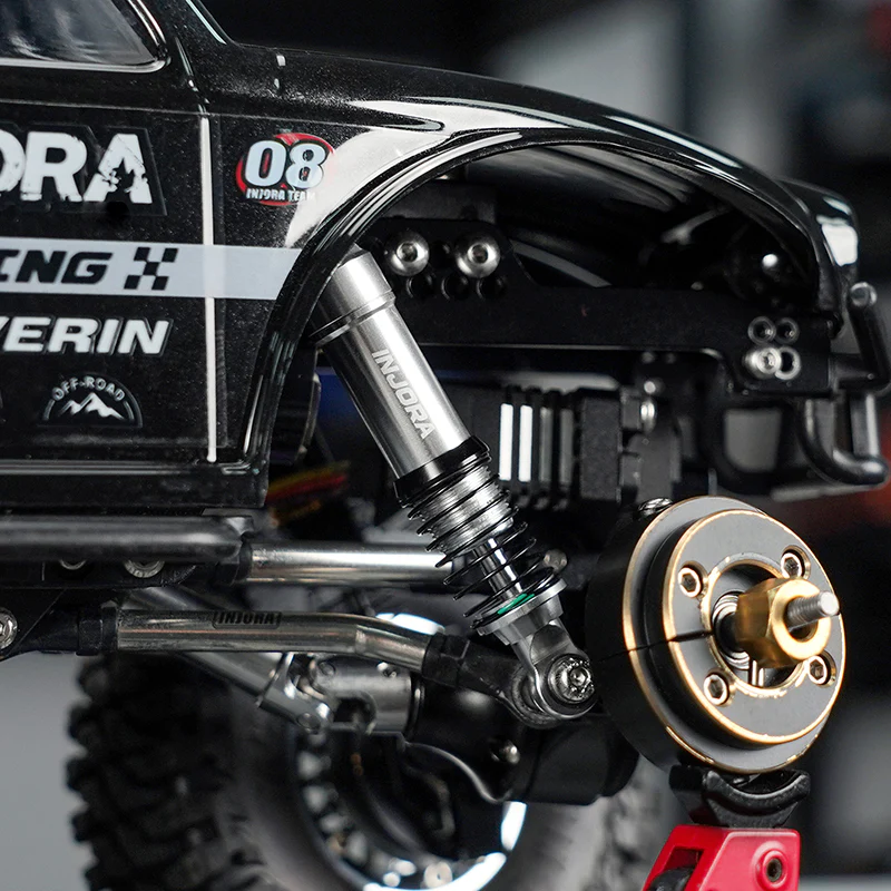 INJORA LS 59mm Aluminum Oil Shocks for 1/18 TRX4M - Image 4