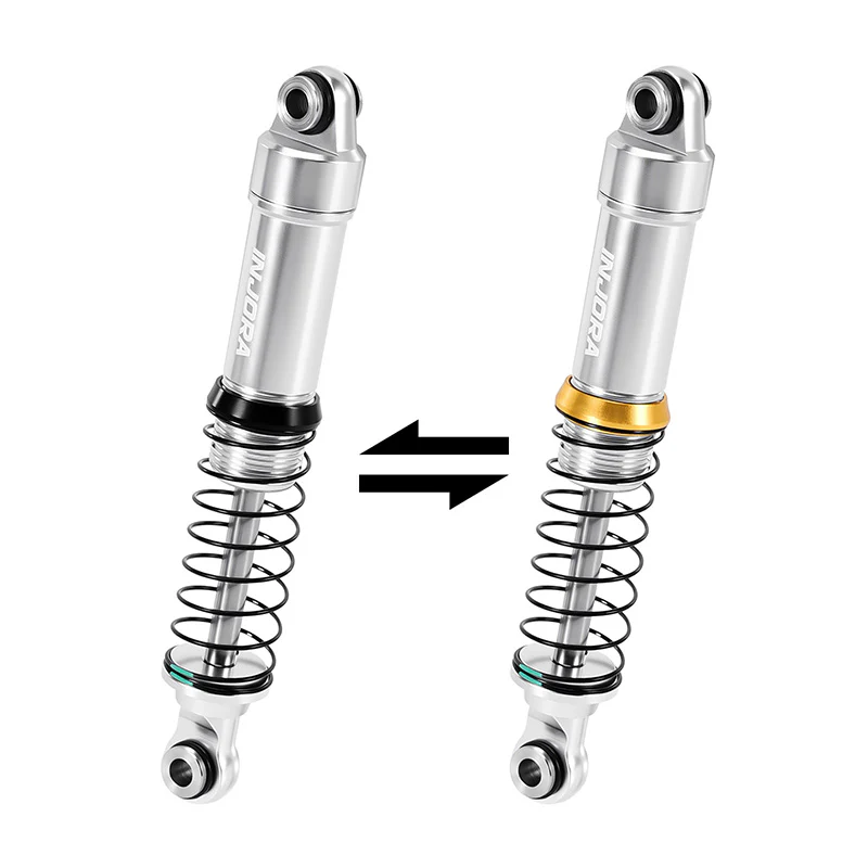 INJORA LS 59mm Aluminum Oil Shocks for 1/18 TRX4M - Image 7