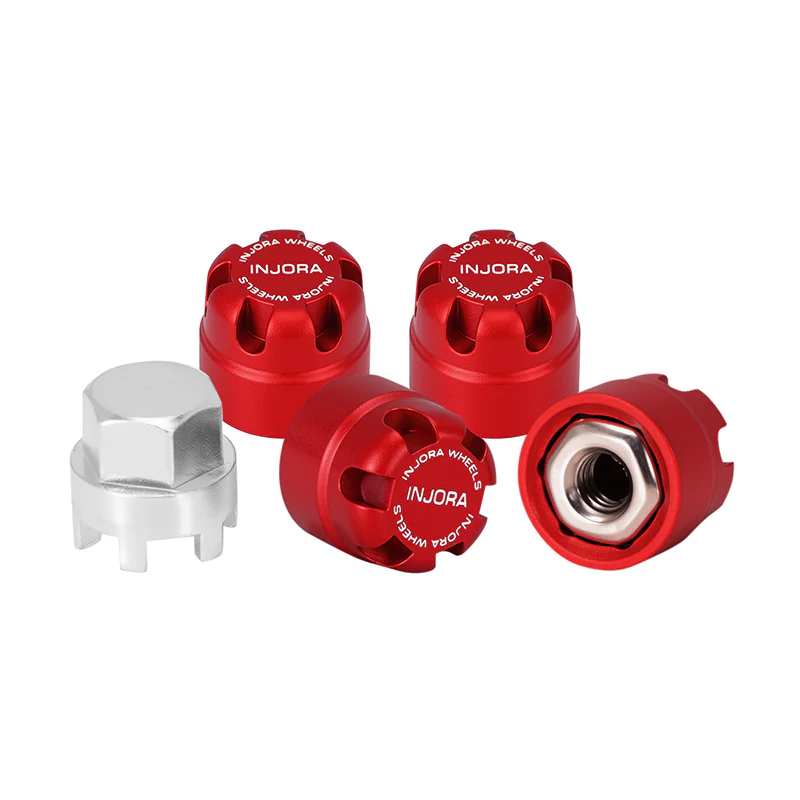 INJORA M2.5 Wheel Lock Nuts with Aluminum Cap for 1/18 TRX4M Ascent-18 - Image 16