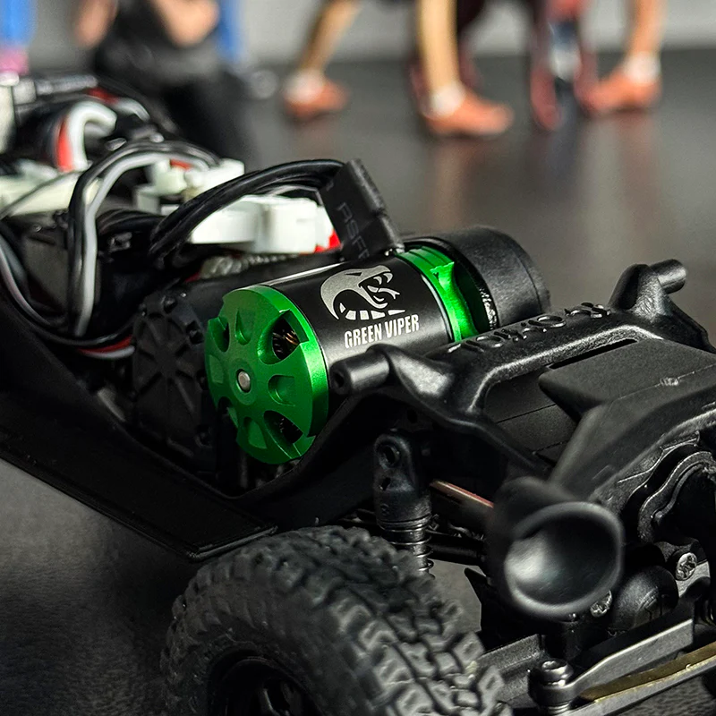 INJORA MBL32-NANO Brushless ESC & 1621 Green Viper Motor 4300KV for 1/30 SCX30 - Image 8