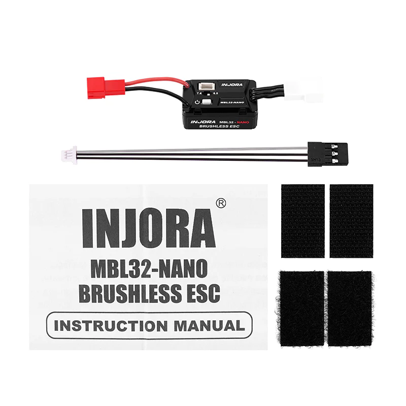 INJORA MBL32-NANO Brushless ESC for 1/30 Axial SCX30 - Image 4