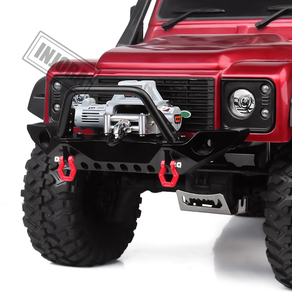 INJORA Metal Automatic Winch Wireless Remote Controller System for 1/10 RC Crawler - Image 8