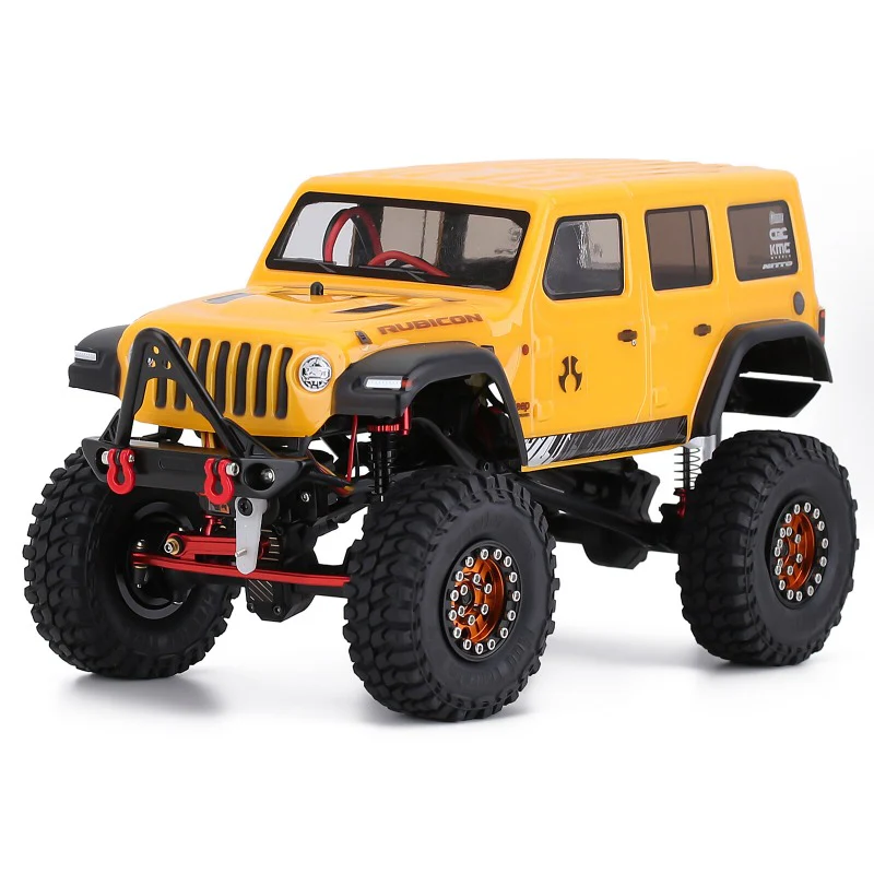 INJORA Metal Front Stinger Bumper with Lights for SCX24 Jeep Wrangler Gladiator - Image 9