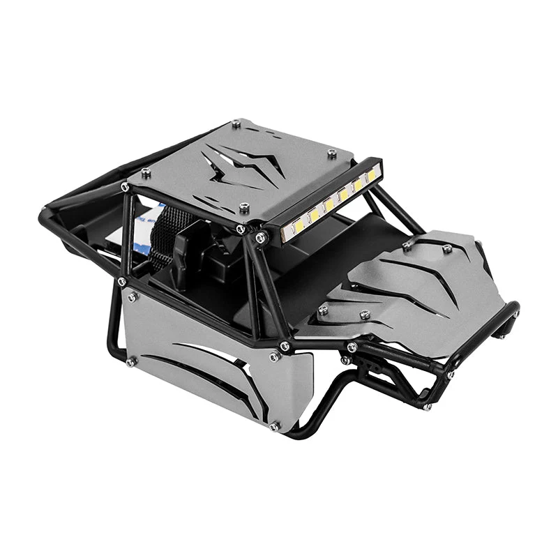 INJORA Nylon Rock Buggy Body with Metal Spider Panels for 1/24 SCX24 - Image 16