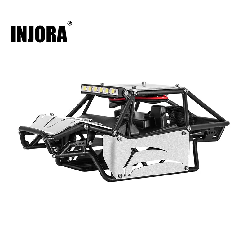 INJORA Nylon Rock Buggy Body with Metal Spider Panels for 1/24 SCX24 - Image 20