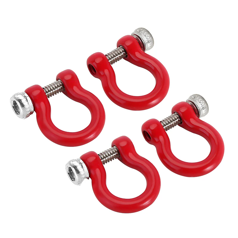 INJORA D Rings Tow Hooks with M1.4 Screws for FCX18 LC80 TRX4M Defender - Image 4