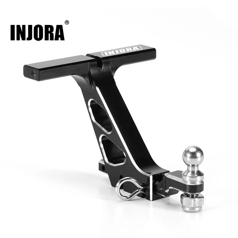 INJORA Metal Trailer with Aluminum Hitch Mount for 1/24 Axial SCX24 - Image 12