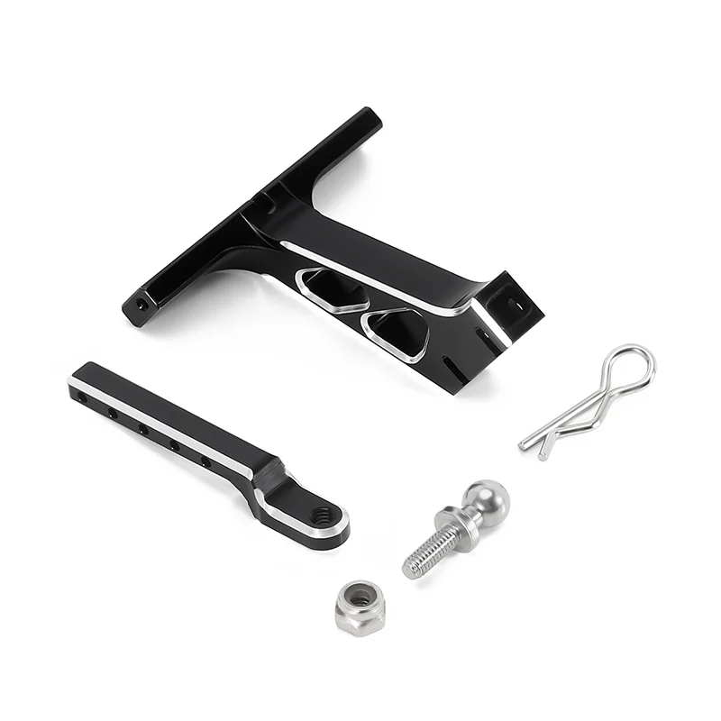 INJORA Metal Trailer with Aluminum Hitch Mount for 1/24 Axial SCX24 - Image 15
