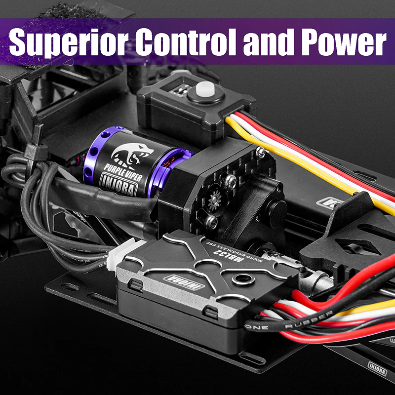 INJORA Purple Viper 1721 Brushless Motor for 1/18 TRX4M Ascent-18 - Image 8