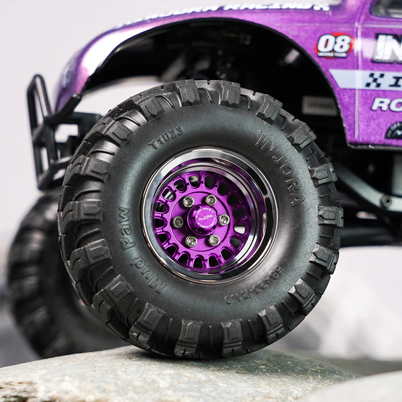 INJORA 1.0" ModuWheel -4.4mm Offset Wheels for Micro Crawlers (MW1016) - Image 36