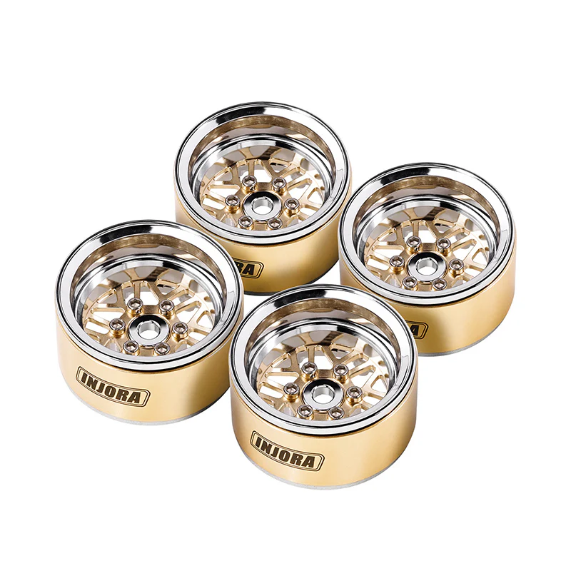 INJORA 1.0" ModuWheel -4.4mm Offset Wheels for Micro Crawlers (MW1014) - Image 8