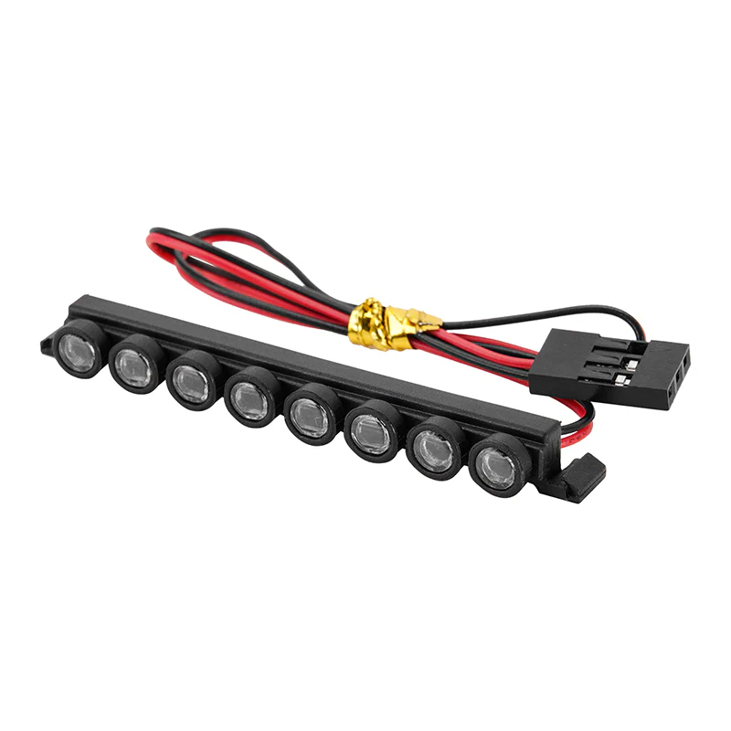 INJORA Nylon Molded 8LED Roof Light Bar for 1/18 TRX4M Bronco (4M-47) - Image 7