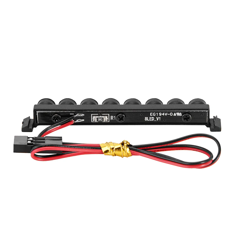 INJORA Nylon Molded 8LED Roof Light Bar for 1/18 TRX4M Bronco (4M-47) - Image 8