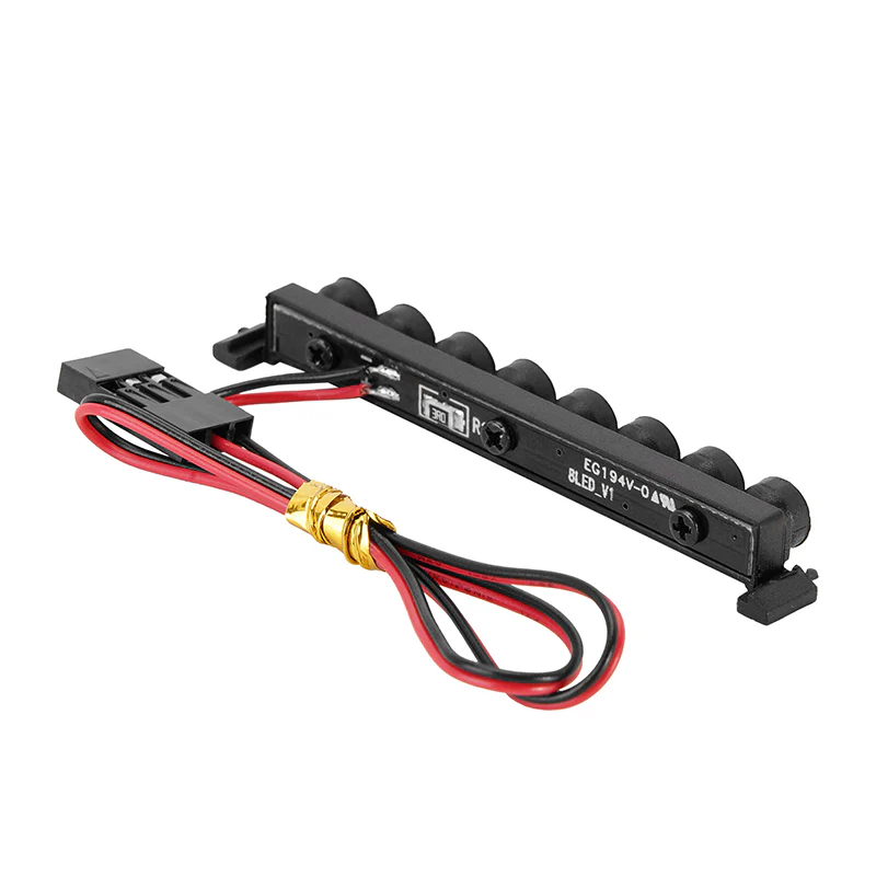 INJORA Nylon Molded 8LED Roof Light Bar for 1/18 TRX4M Bronco (4M-47) - Image 9
