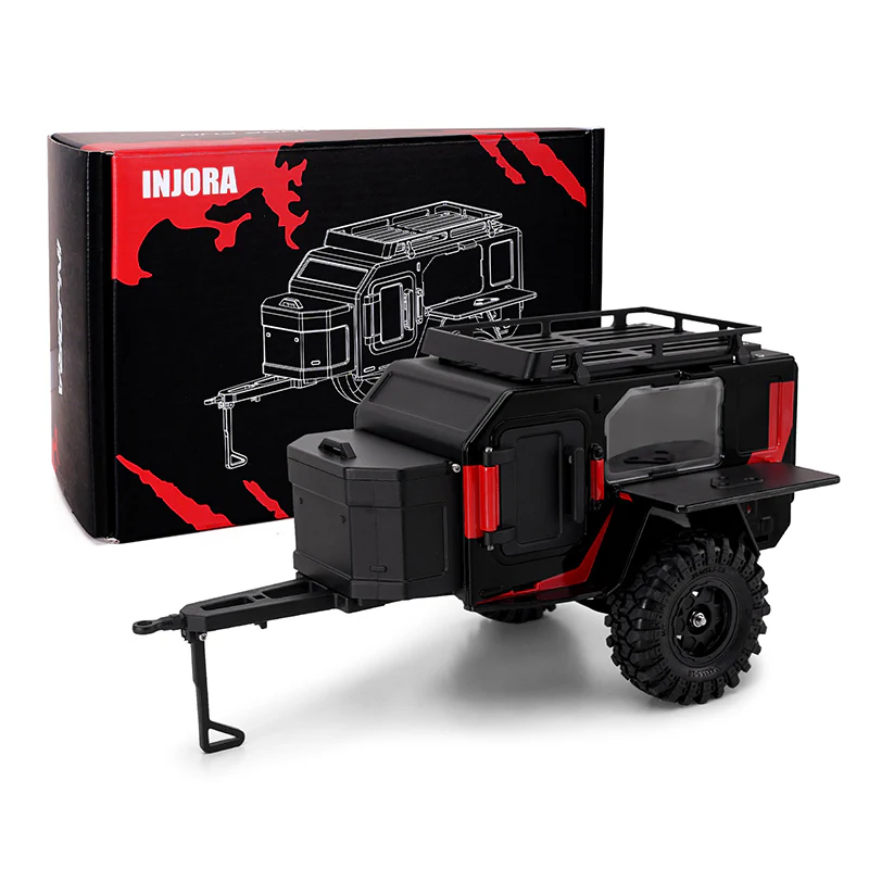 INJORA Off-Road Camping Trailer for 1/18 1/24 RC Crawlers TRX4M SCX24 - Image 53
