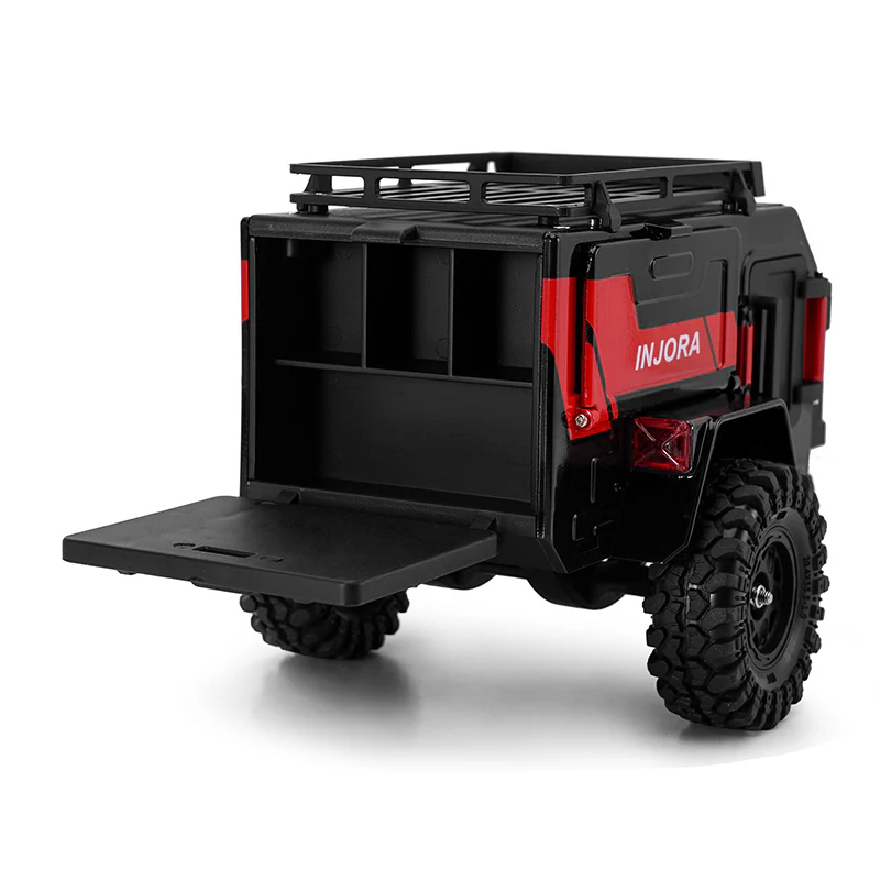 INJORA Off-Road Camping Trailer for 1/18 1/24 RC Crawlers TRX4M SCX24 - Image 58