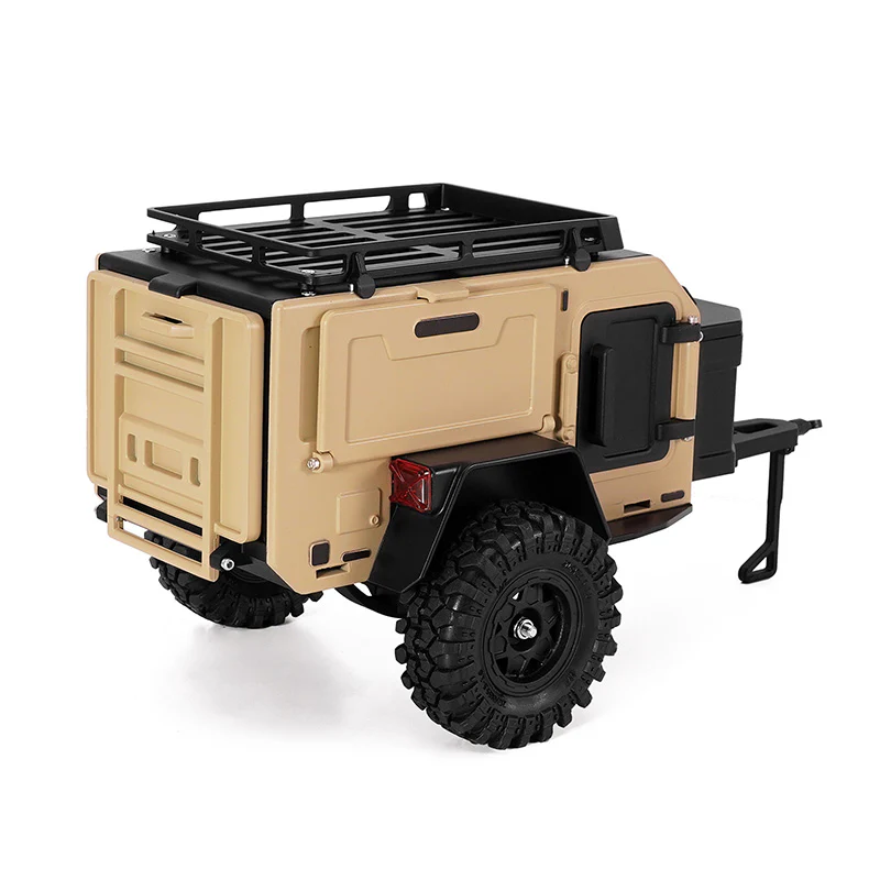 INJORA Off-Road Camping Trailer for 1/18 1/24 RC Crawlers TRX4M SCX24 - Image 17