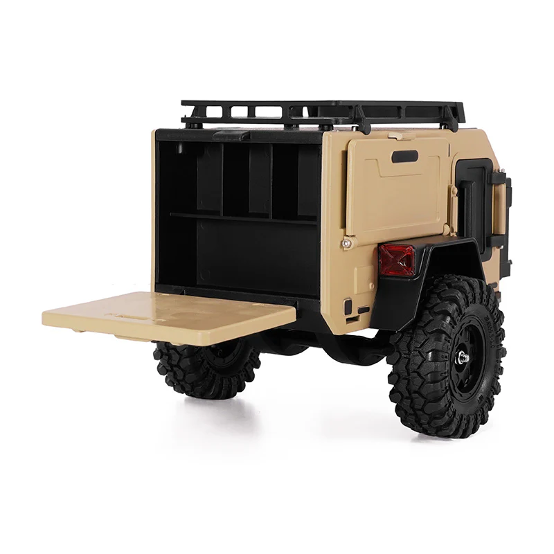 INJORA Off-Road Camping Trailer for 1/18 1/24 RC Crawlers TRX4M SCX24 - Image 18