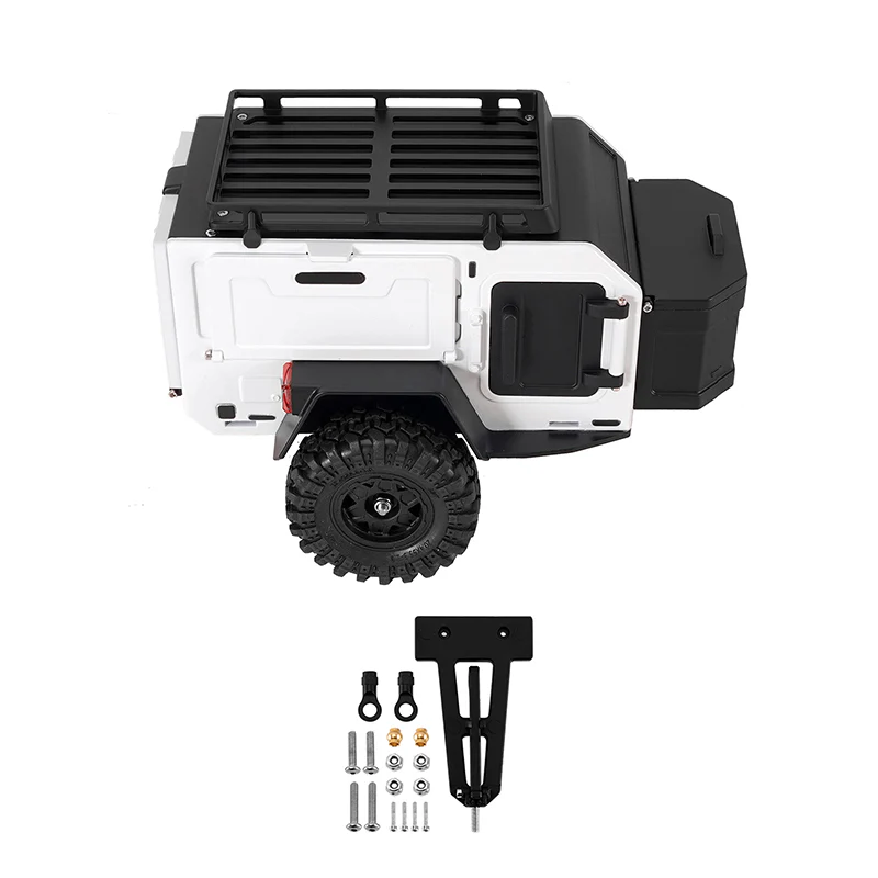 INJORA Off-Road Camping Trailer for 1/18 1/24 RC Crawlers TRX4M SCX24 - Image 20