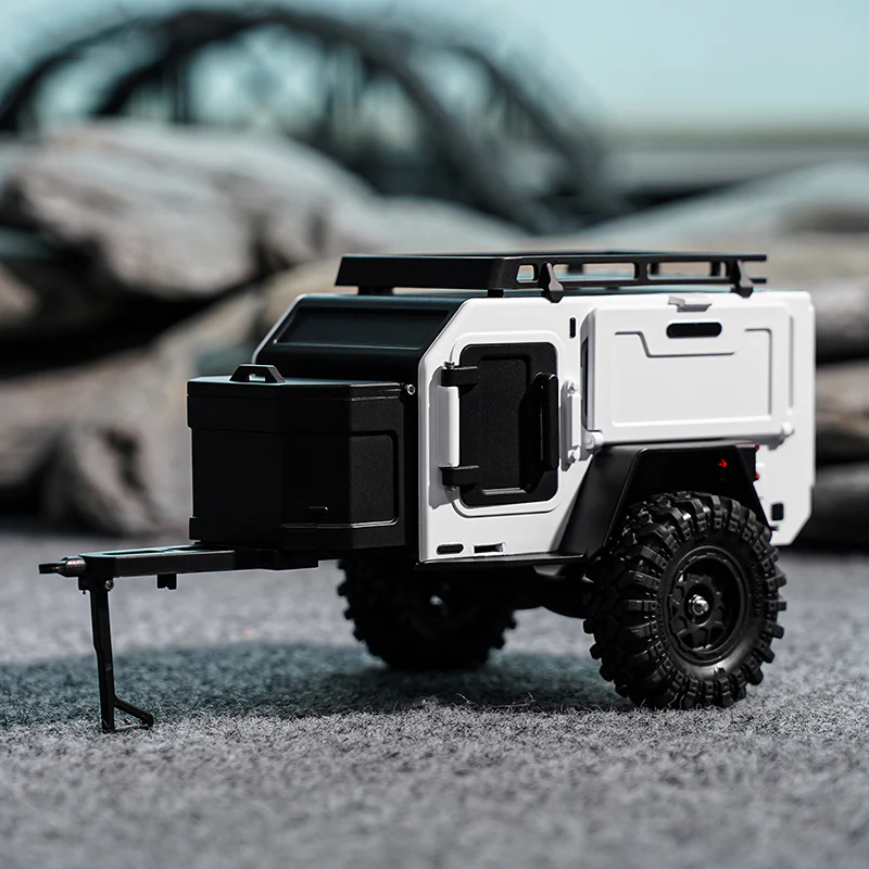 INJORA Off-Road Camping Trailer for 1/18 1/24 RC Crawlers TRX4M SCX24 - Image 23