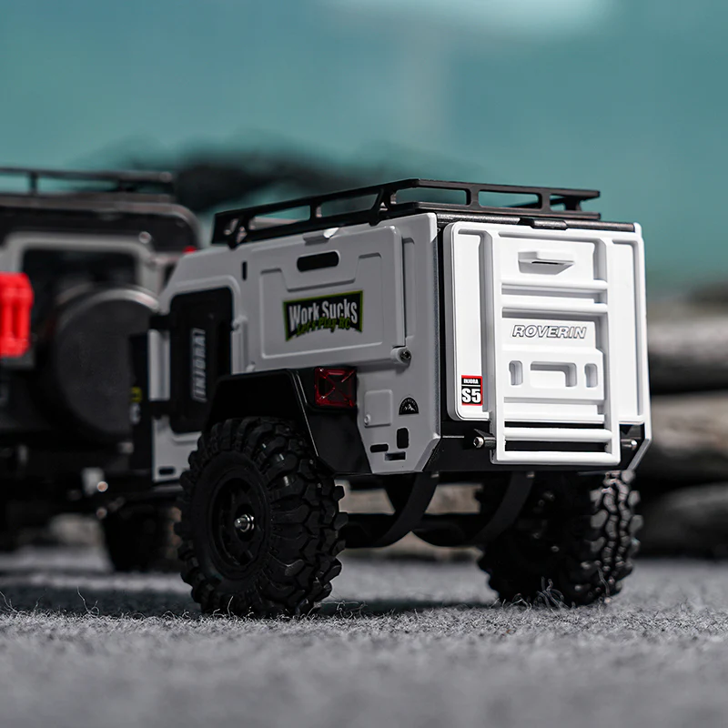 INJORA Off-Road Camping Trailer for 1/18 1/24 RC Crawlers TRX4M SCX24 - Image 24