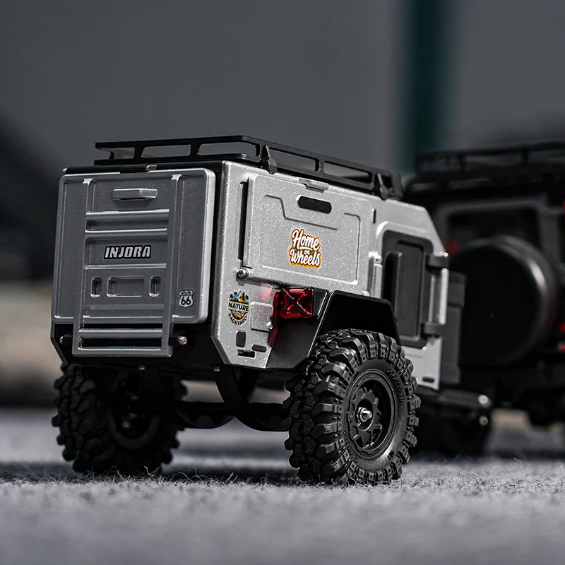 INJORA Off-Road Camping Trailer for 1/18 1/24 RC Crawlers TRX4M SCX24 - Image 40