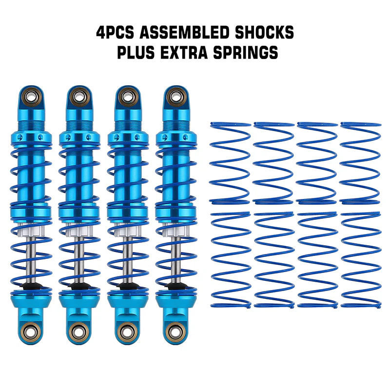 INJORA Oil Adjustable 70-120mm Metal Shock Absorber Damper for 1/10 RC Crawler - Image 25