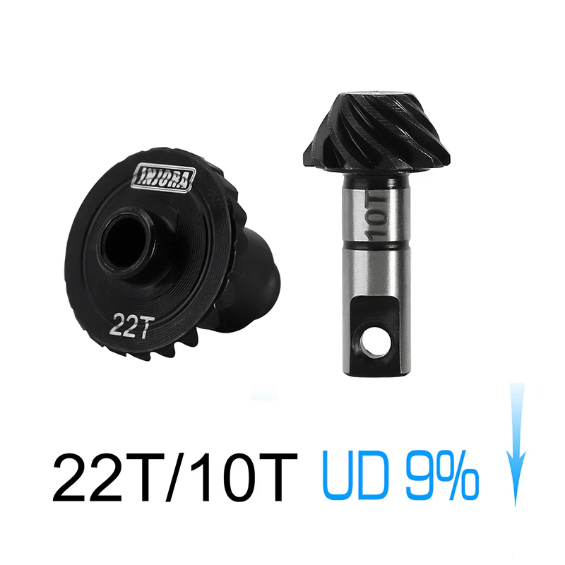 [US Warehouse] INJORA Overdrive Underdrive Alloy Steel Helical Gears for 1/18 TRX4M - Image 4