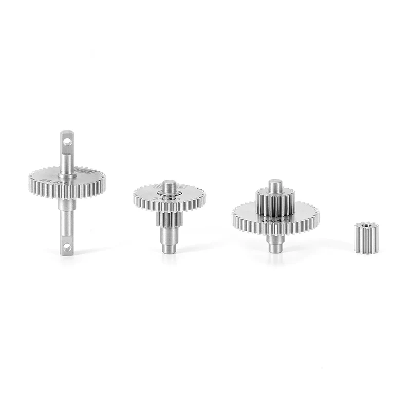 [US Warehouse] INJORA Overdrive Underdrive Stainless Steel Transmission Gear Set for 1/18 TRX4M - Image 12