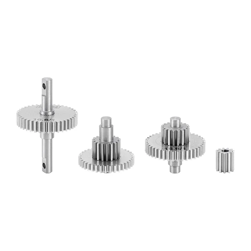 [US Warehouse] INJORA Overdrive Underdrive Stainless Steel Transmission Gear Set for 1/18 TRX4M - Image 17