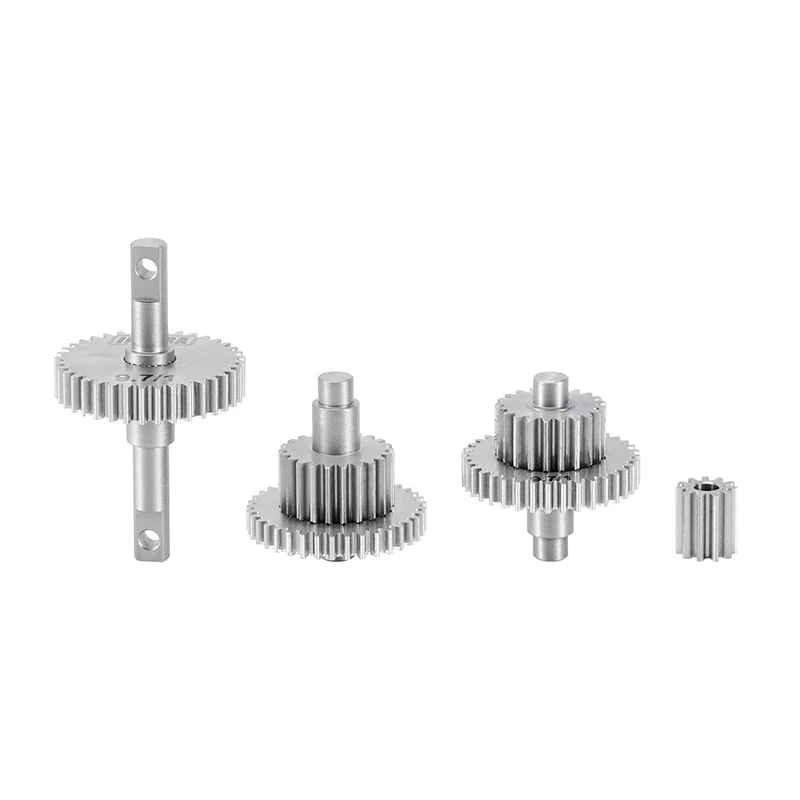 [US Warehouse] INJORA Overdrive Underdrive Stainless Steel Transmission Gear Set for 1/18 TRX4M - Image 23