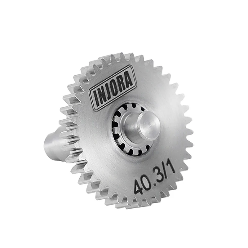 [US Warehouse] INJORA Overdrive Underdrive Stainless Steel Transmission Gear Set for 1/18 TRX4M - Image 3