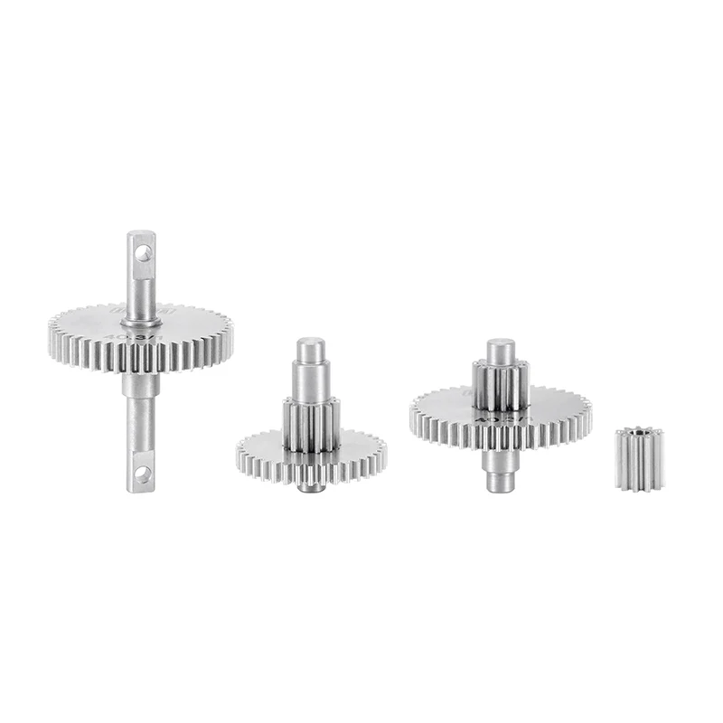 [US Warehouse] INJORA Overdrive Underdrive Stainless Steel Transmission Gear Set for 1/18 TRX4M - Image 5