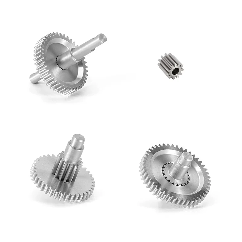 [US Warehouse] INJORA Overdrive Underdrive Stainless Steel Transmission Gear Set for 1/18 TRX4M - Image 9