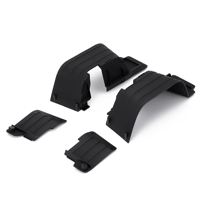 INJORA Plastic Mud Flaps Fender for 1/10 RC Crawler Axial SCX10 II 90046 90047 - Image 2