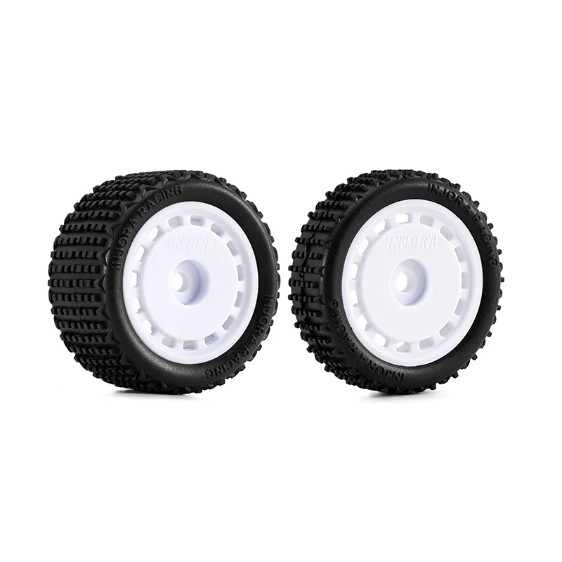 INJORA Pre-mounted Pin Buggy Tires & Wheels for 1/24 Losi Micro-B - Image 11