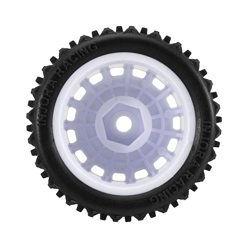 INJORA Pre-mounted Pin Buggy Tires & Wheels for 1/28 Losi Micro-T - Image 5