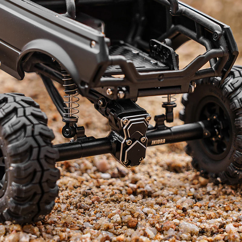 [US Warehouse] INJORA +4mm ProSteer Double Joint Aluminum Axle for 1/24 SCX24 - Image 15