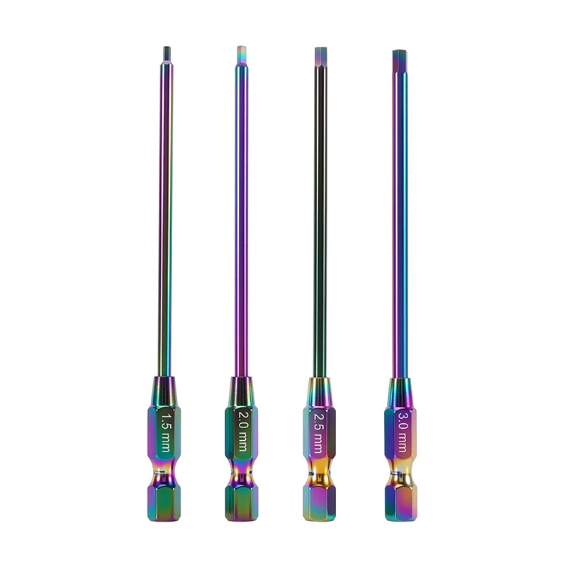 INJORA Quick-Change Hex Driver Set (1.5 / 2.0 / 2.5 / 3.0mm) with 4-Way Socket Wrench - Image 10