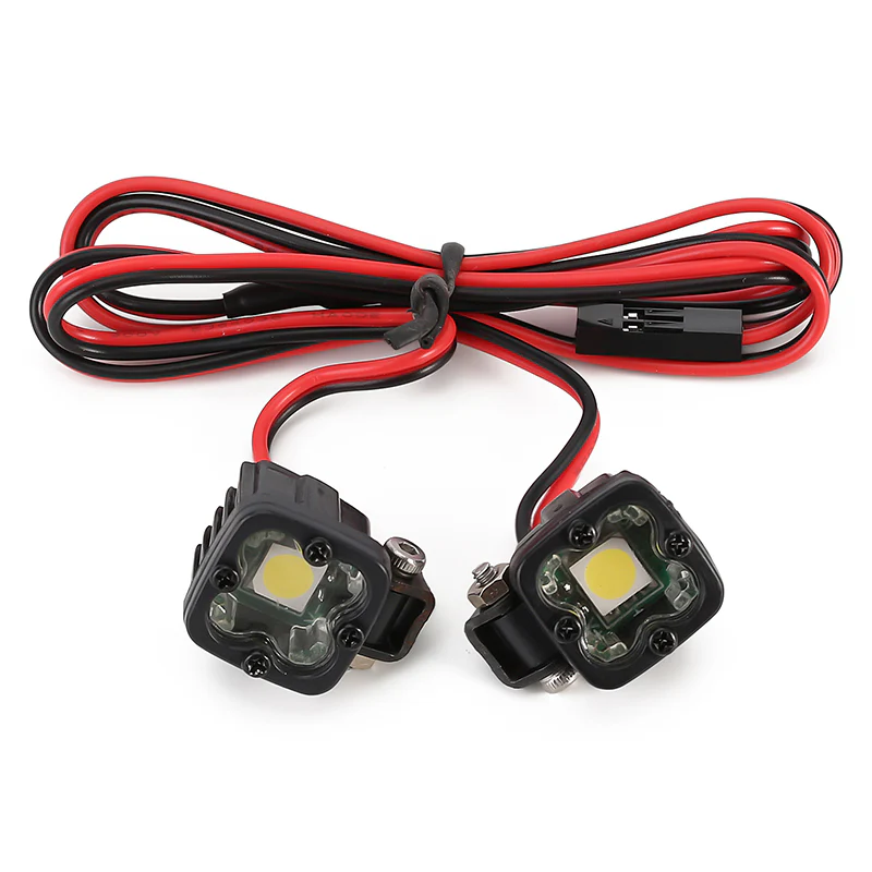 INJORA RC Car Bright LED Lights Headlight Spotlight for 1/10 RC Crawler - Image 2
