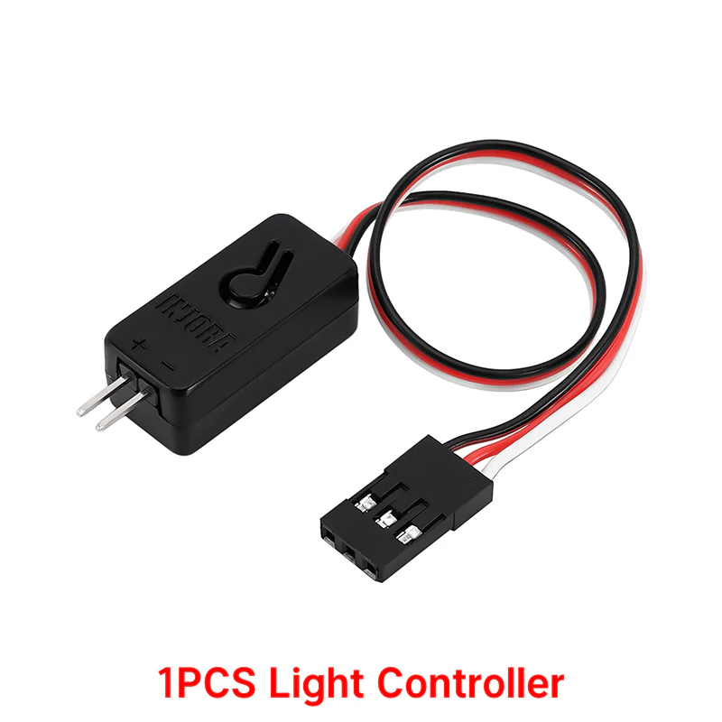 INJORA Rock Lights Kit with Controller for 1/18 1/24 RC Crawler(White, Yellow) - Image 20