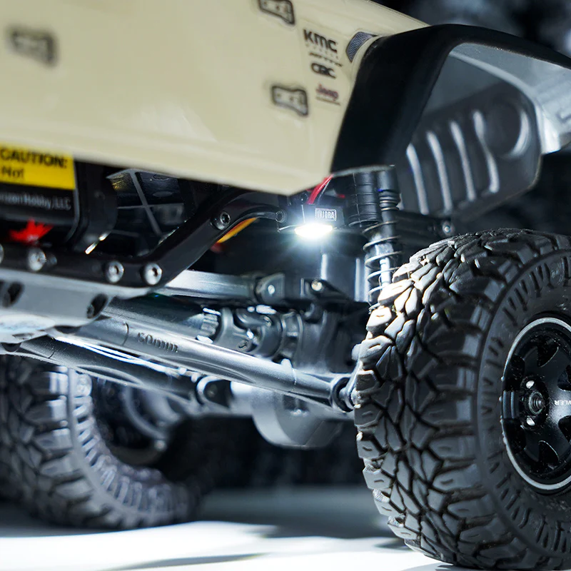 INJORA Rock Lights Kit with Controller for 1/18 1/24 RC Crawler(White, Yellow) - Image 6