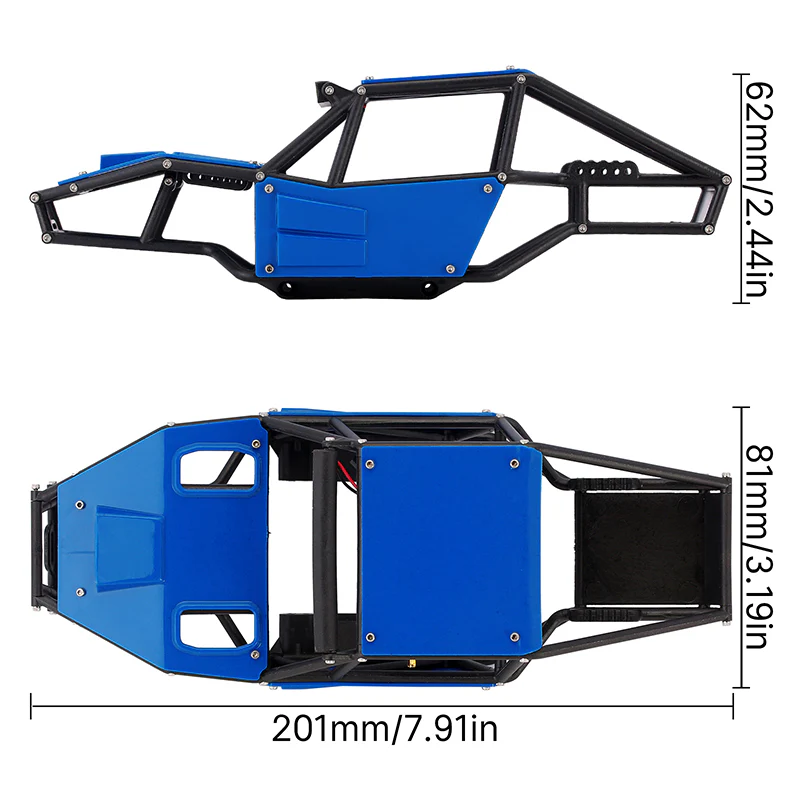 INJORA Tarantula Nylon Buggy Body for 1/18 TRX4M - Image 16