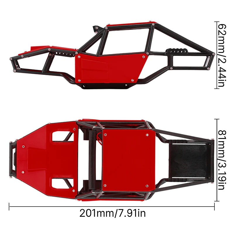 INJORA Tarantula Nylon Buggy Body for 1/18 TRX4M - Image 22