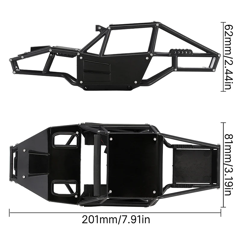 INJORA Tarantula Nylon Buggy Body for 1/18 TRX4M - Image 3