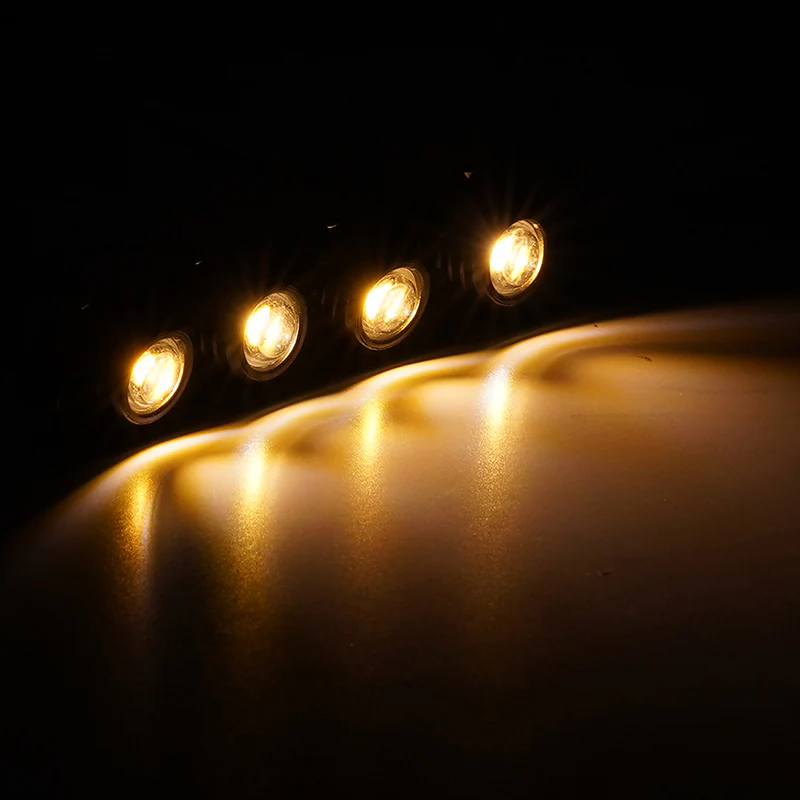 INJORA Round LED Lights for 1/18 1/24 RC Crawler - Image 13