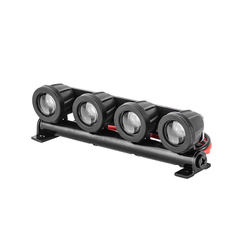 INJORA Roof Light LED Spotlights Headlights for 1/18 TRX4M Defender (4M-31) - Image 9